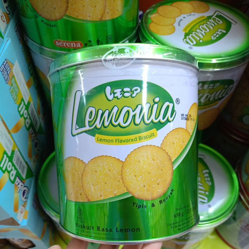 

Serena Lemonia Lemon Biscuit 650gr