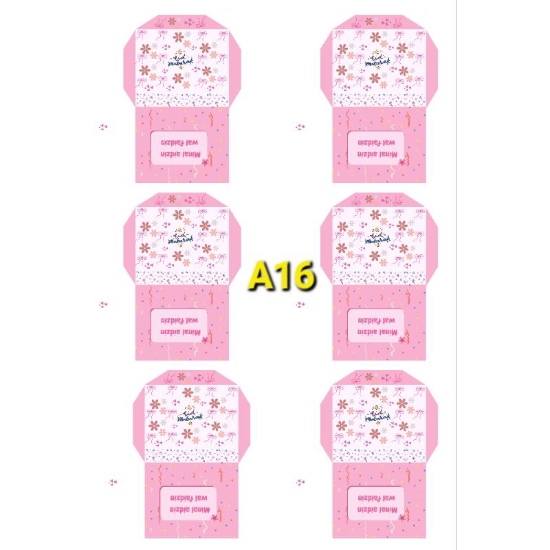 

Amplop lebaran Karakter lucu tebal | karakter bermacam-macam 10 pcs