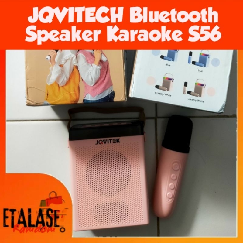 [ BANTING HARGA ] JQVITEK Speaker Karaoke S56 Bluetooth