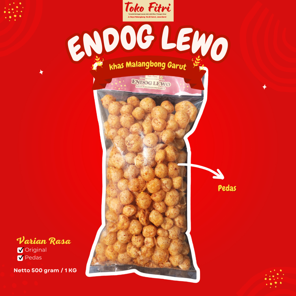 

(500 grm) Endog Lewo (Makanan Khas Malangbong Garut)