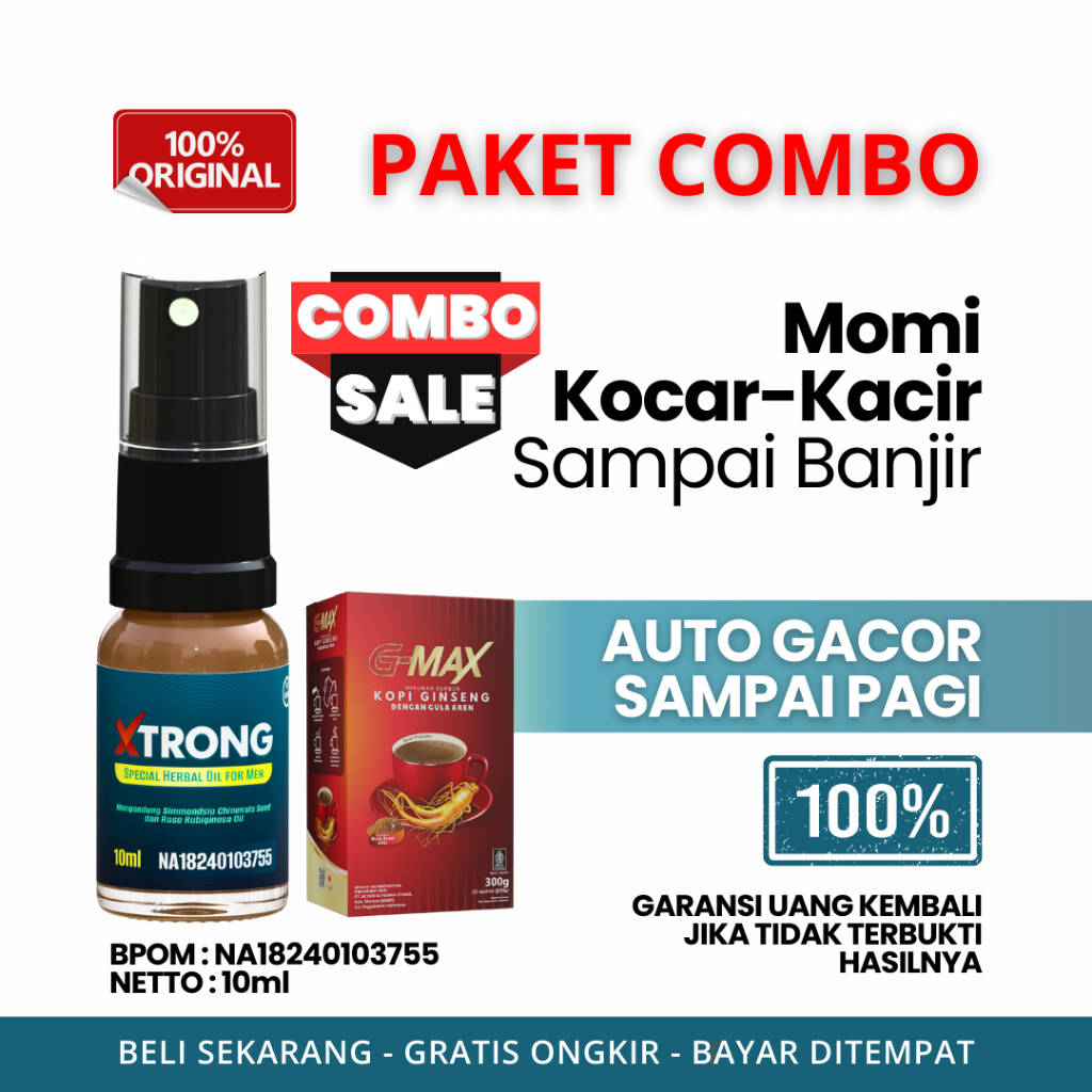 

KOPI G-MAX ORIGINAL BPOM 1 BOX ISI 10 SACHET HALAL & AMAN