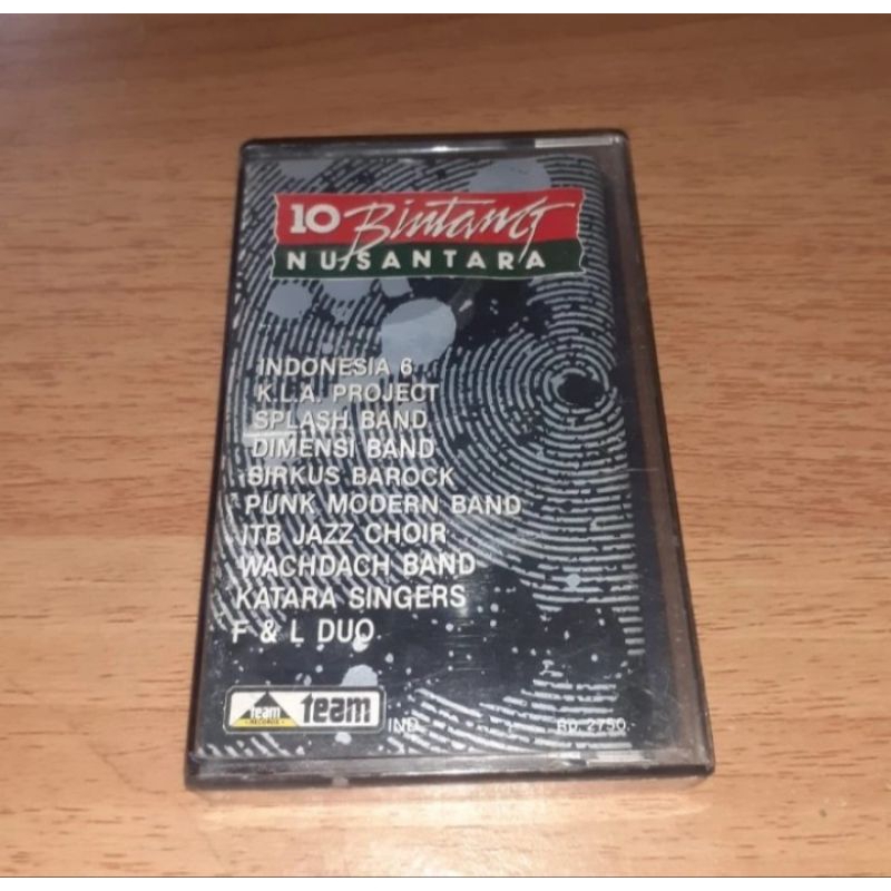 Kaset 10 BINTANG NUSANTARA - Kla Project Sirkus Barock Splash