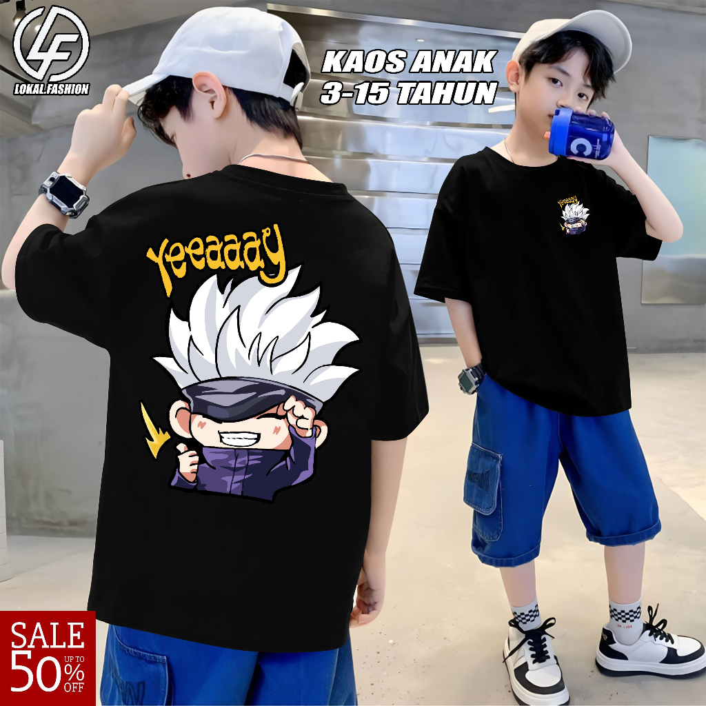 Bandar Kaos Anak Emote Mobile Legend Yeeaaay - Kaos ML - Baju Emote ML - Baju Streetwear Aesthetic -