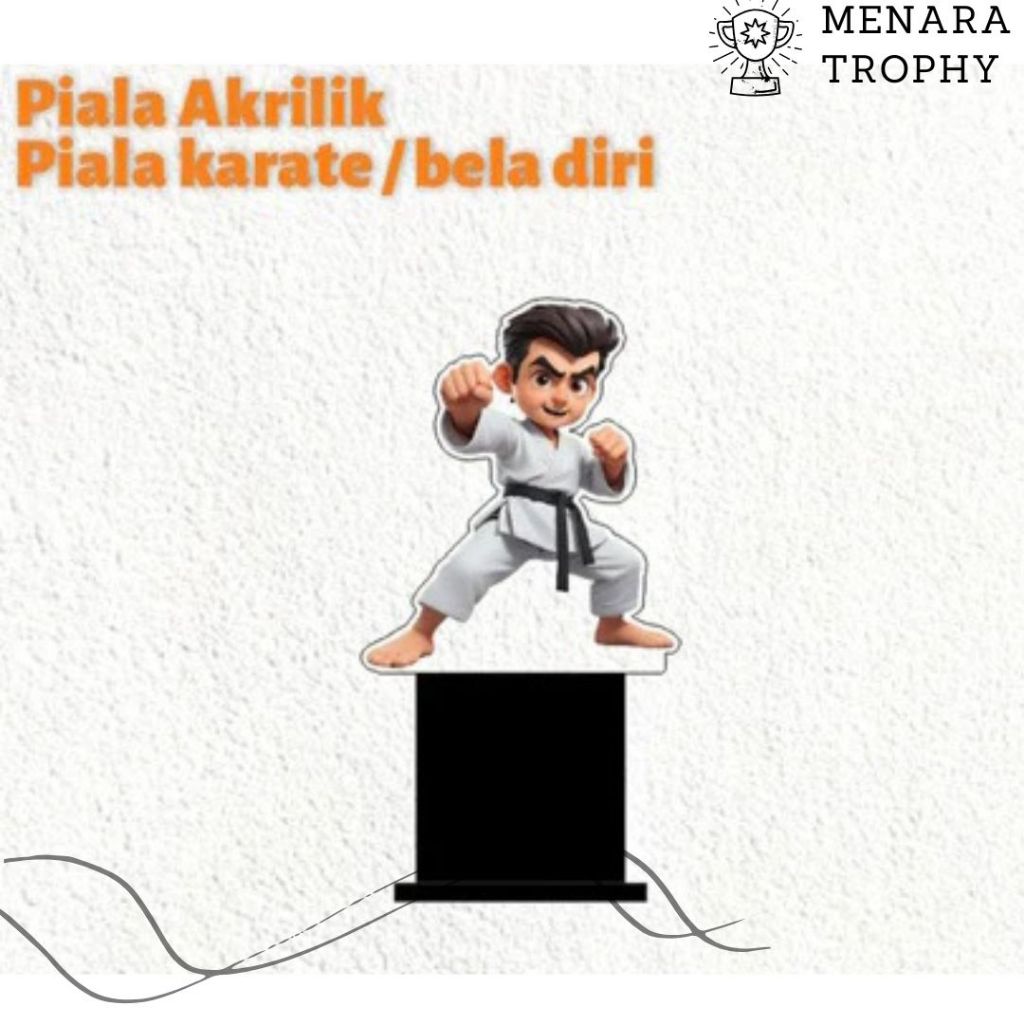 Piala karate piala Bela diri Piala silat Custom