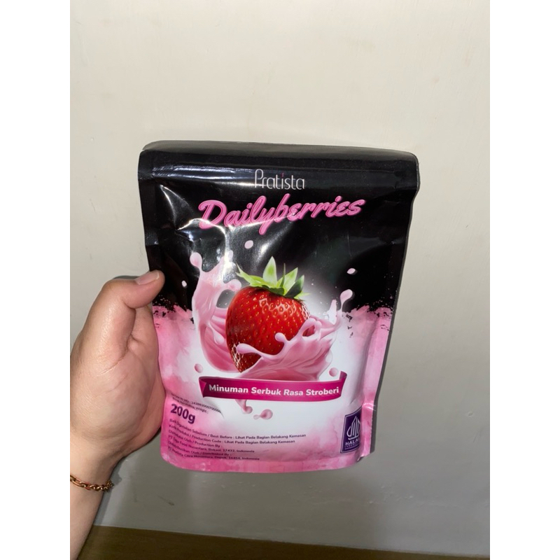 

Prista Dailyberries Minuman Serbuk Rasa Stroberi 200g