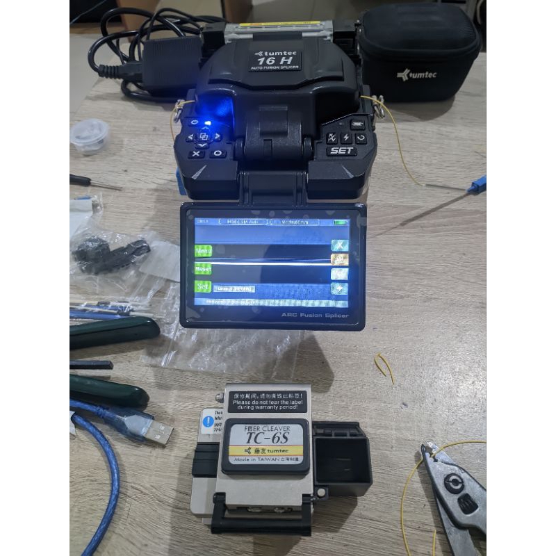 Jual murah Splicer Tumtec 16H bekas fullsett original