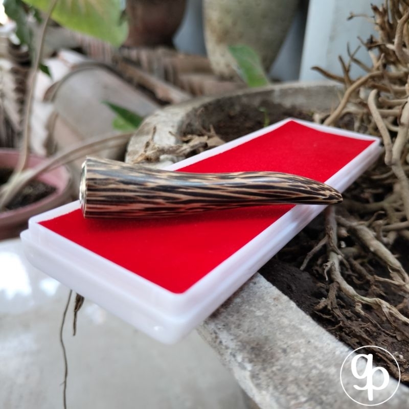 Pipa once / once cangklong / pipa rokok / padutan kayu liwung