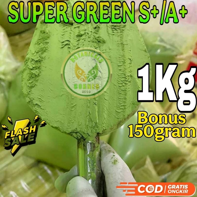 

BONUS 150 GRAM - SERBUK PURLI BUBUK PURLI DAUN PURLIK HIJAU S+ BUBUK KERATON SUPER BORNEO KALIMANTAN