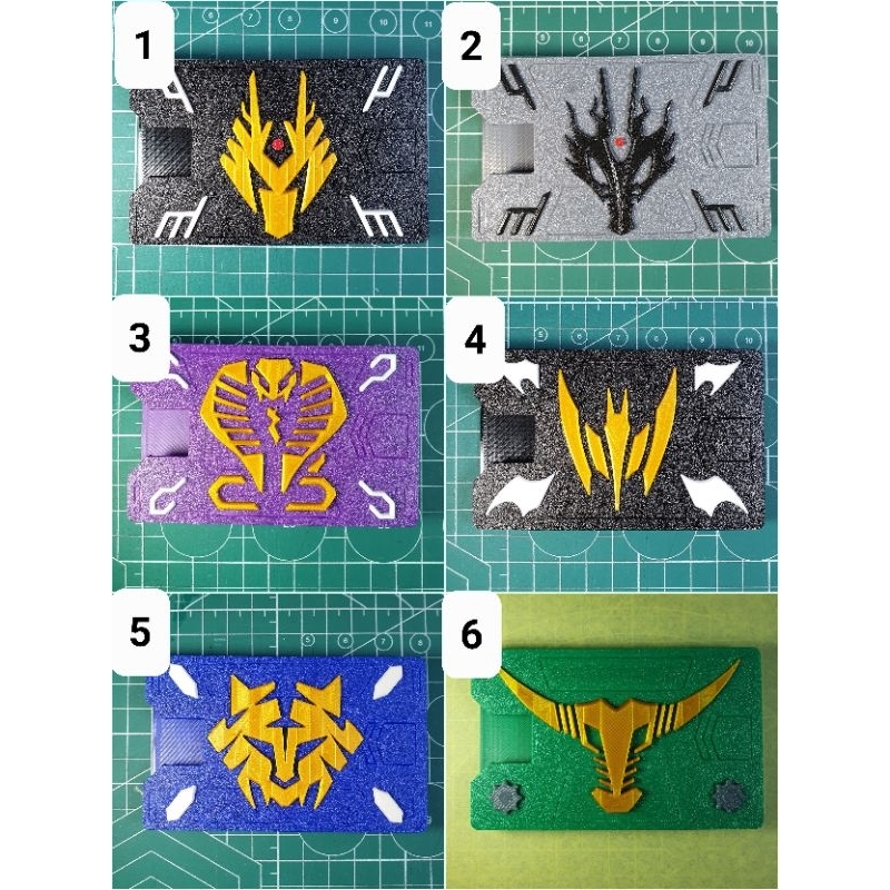 

Card Holder Pop Up Kamen Rider 5 kartu
