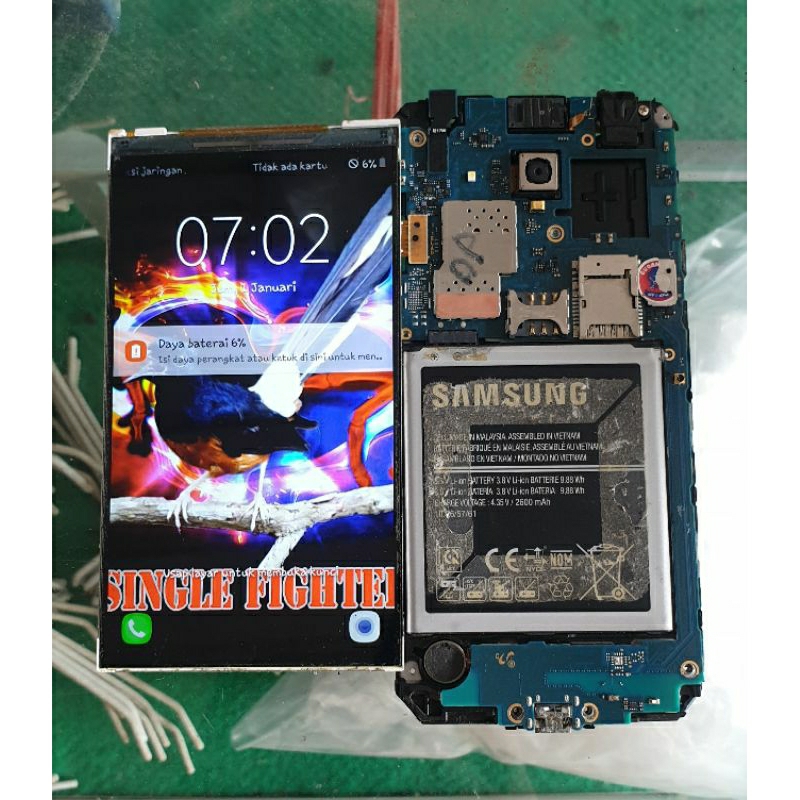 lcd samsung j2 prime sm-g532g/ds ORI second copotan normal