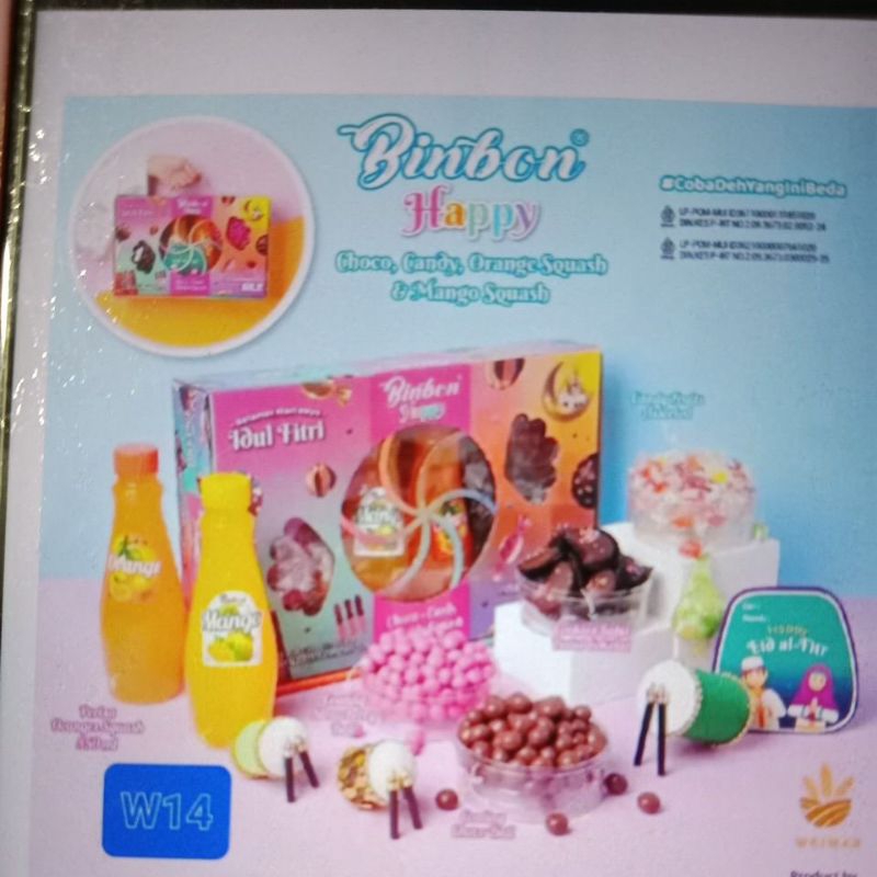 

PROMO PAKET LEBARAN KUE BINBON HAPPY CHOCO 4+2 ISI 4 TOPLES COKLAT PERMEN +2 SIRUP 350 ML