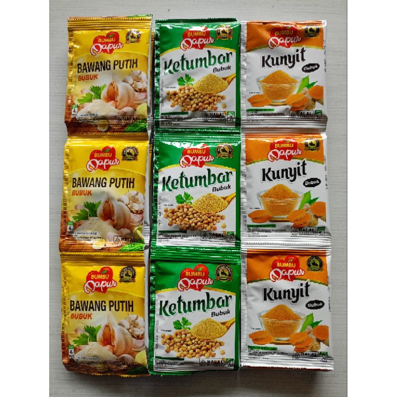 

bawang putih/ kunyit/ ketumbar bubuk BD