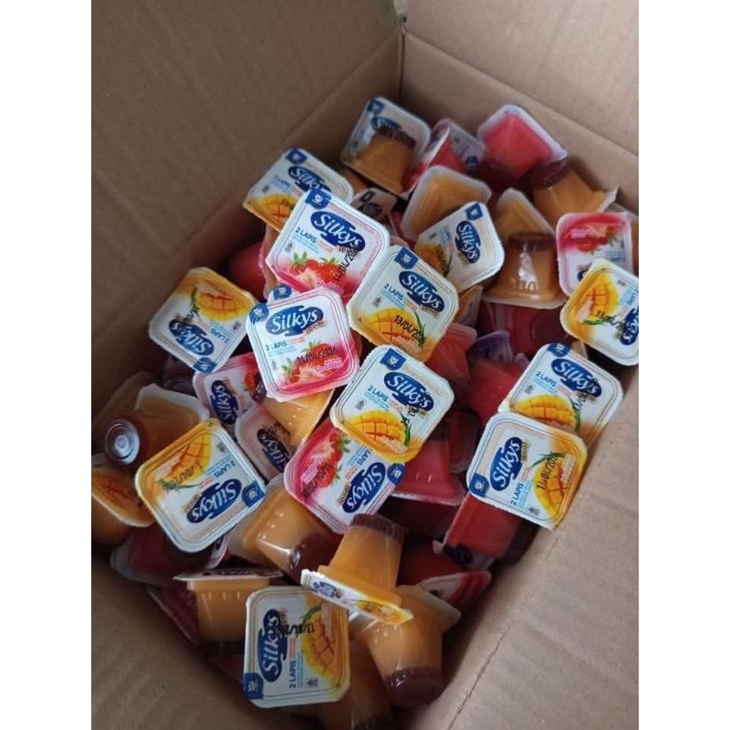 

ISI 50PCS MIX silkys pudding jelly
