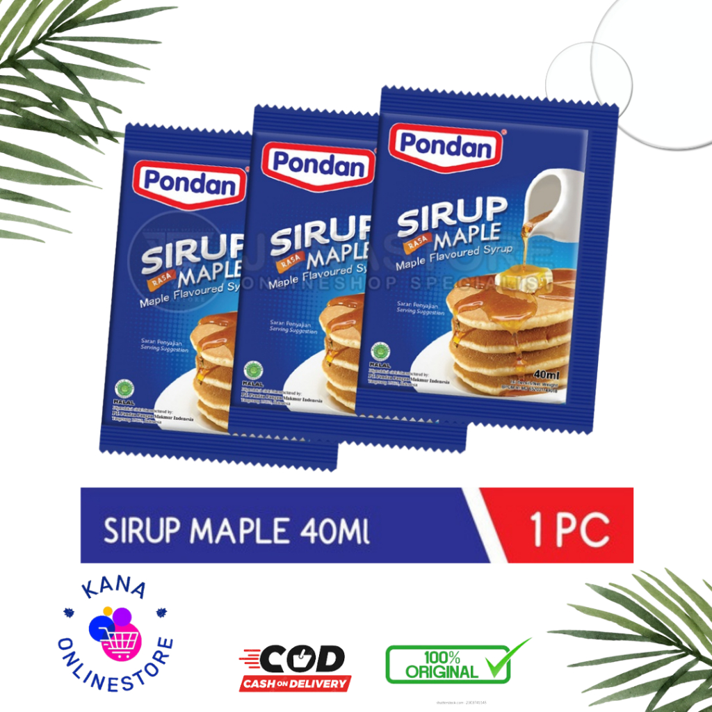 

Pondan Sirup Maple 40ml