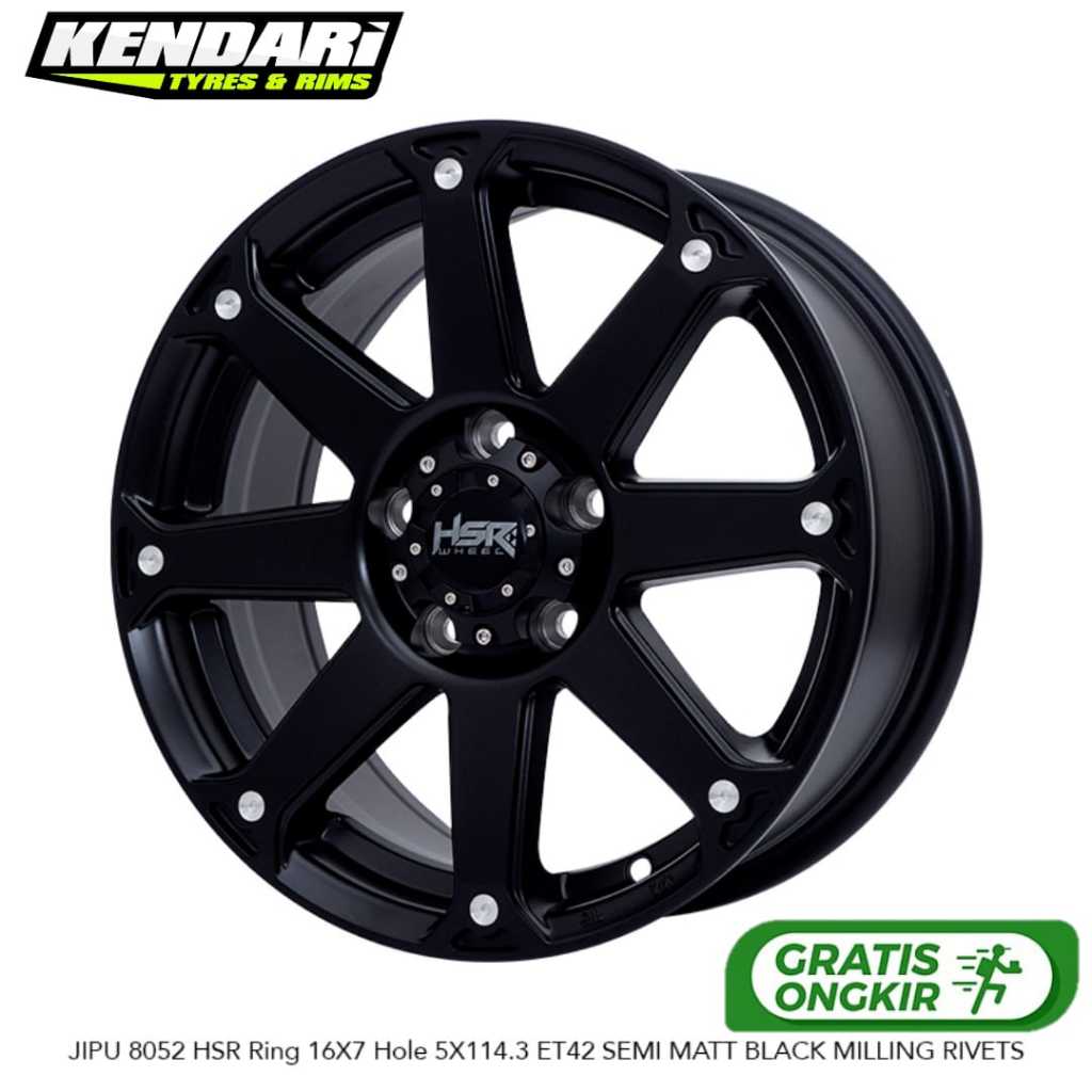 Velg Offroad Mobil Xtrail Grand Vitara Rush Terios Ring 16 HSR JIPU R16