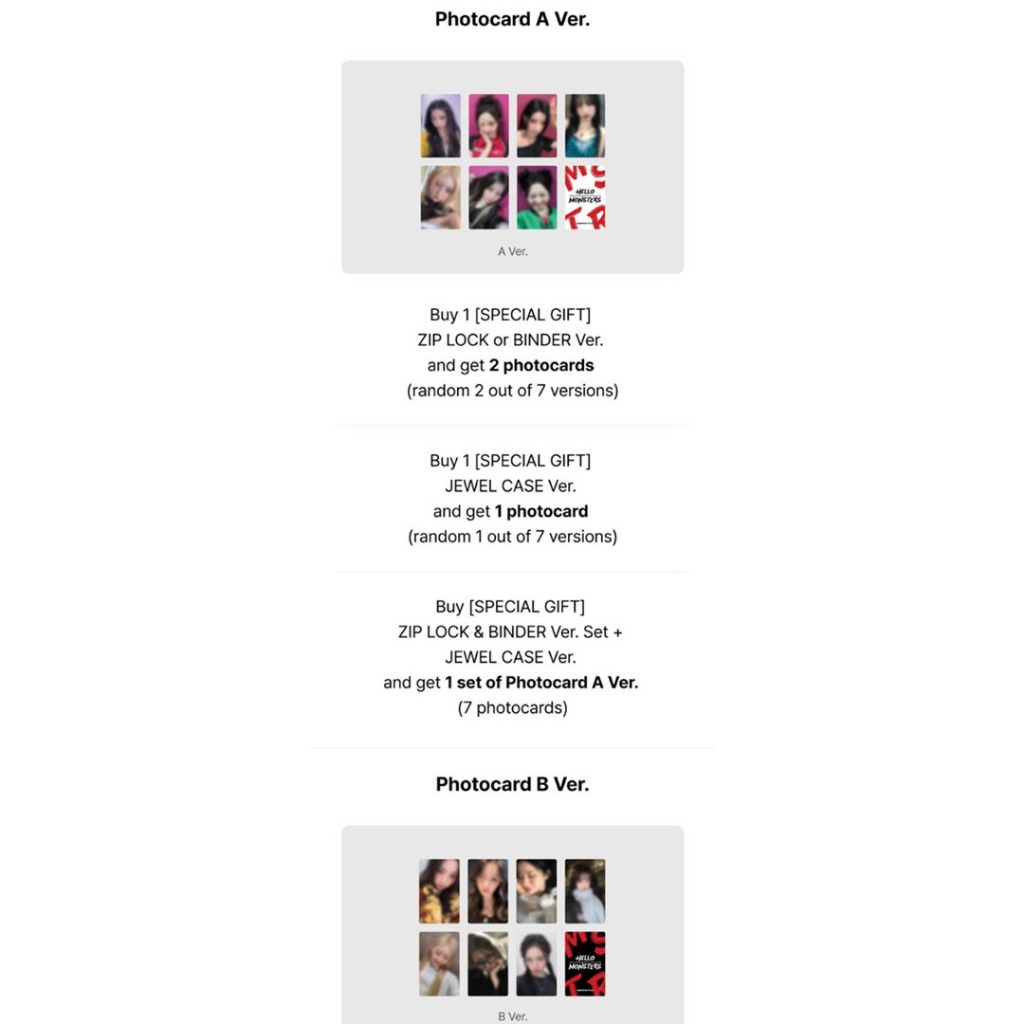 BABYMONSTER 1st Full Album 'DRIP'   (Hello Monsters Concert Lucky Draw)