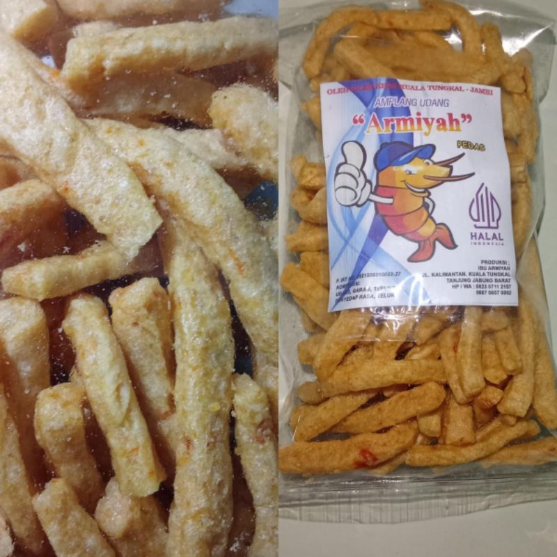 

oleh oleh khas jambi kletek udang asli tungkal kerupuk amplang cemilan stik