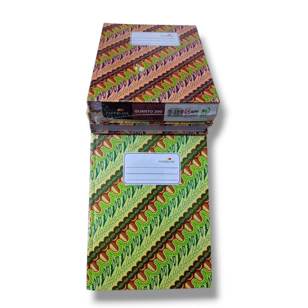 

Buku Hard Cover Paperline Quarto 200lbr