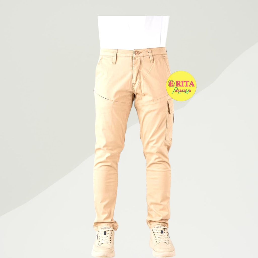 Oxygen Celana Cargo Slimfit