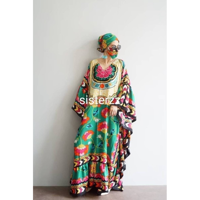 po baju lebaran bangkok gamis panjang