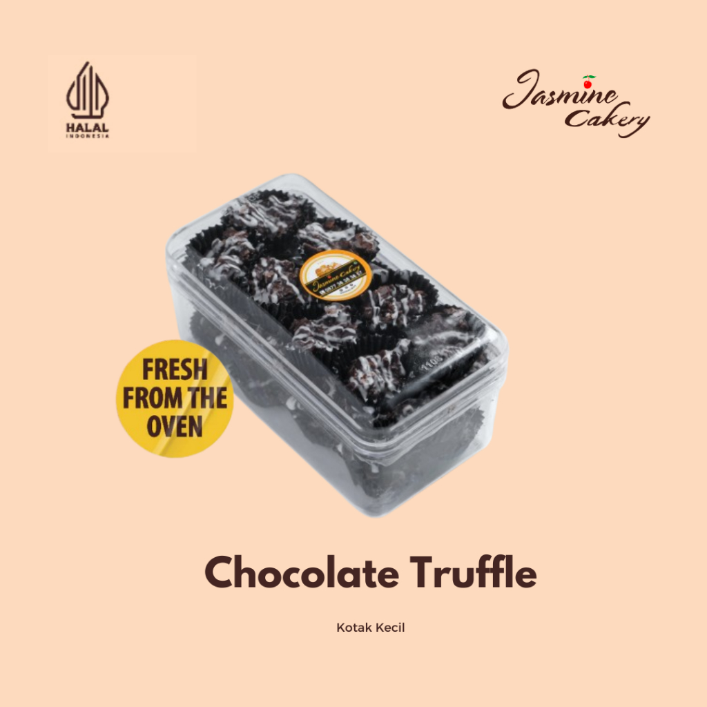 

Jasmine Cakery Cookies Chocolate Truffle / Gift Box / Kue Kering