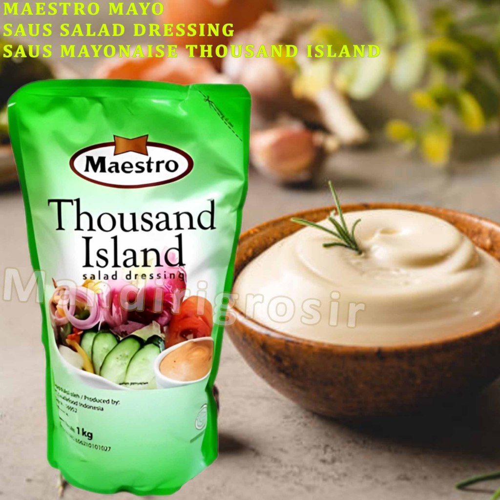 

Saus Mayonaise Thousand Island * Maestro * Saus Salad Dressing * 1kg