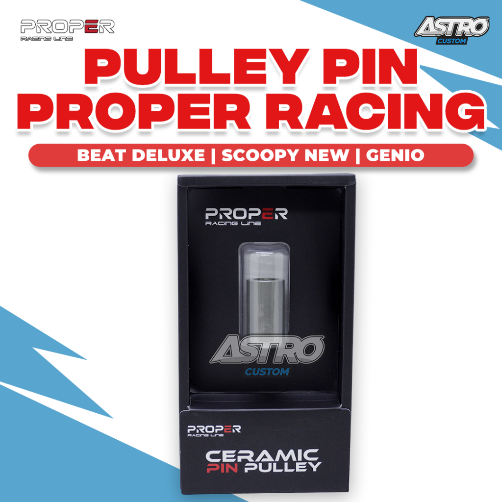 Pulley Pin Proper Beat Deluxe Street Genio Scoopy Fi New Bushing Racing Ceramic Rumah roler Cvt Bosh