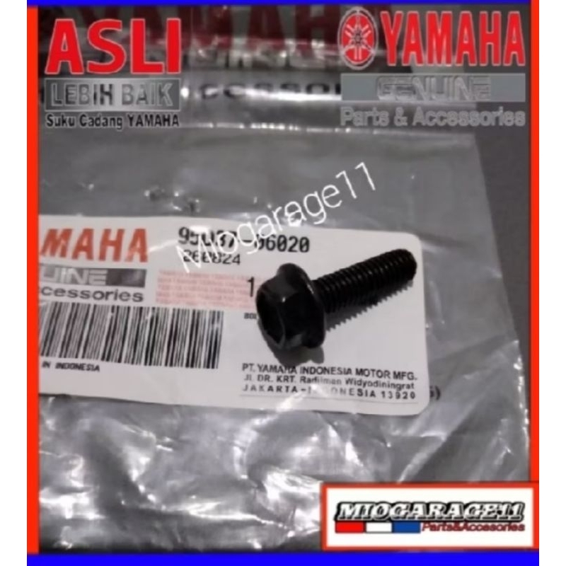 Bolt Flange Baut Modul Aerox 155 New ABS 95D37-06020