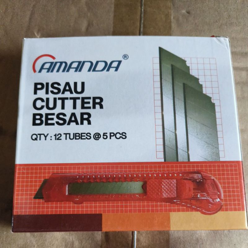 

ISI KATER REFILL KATER AMANDA 12x5 PCS