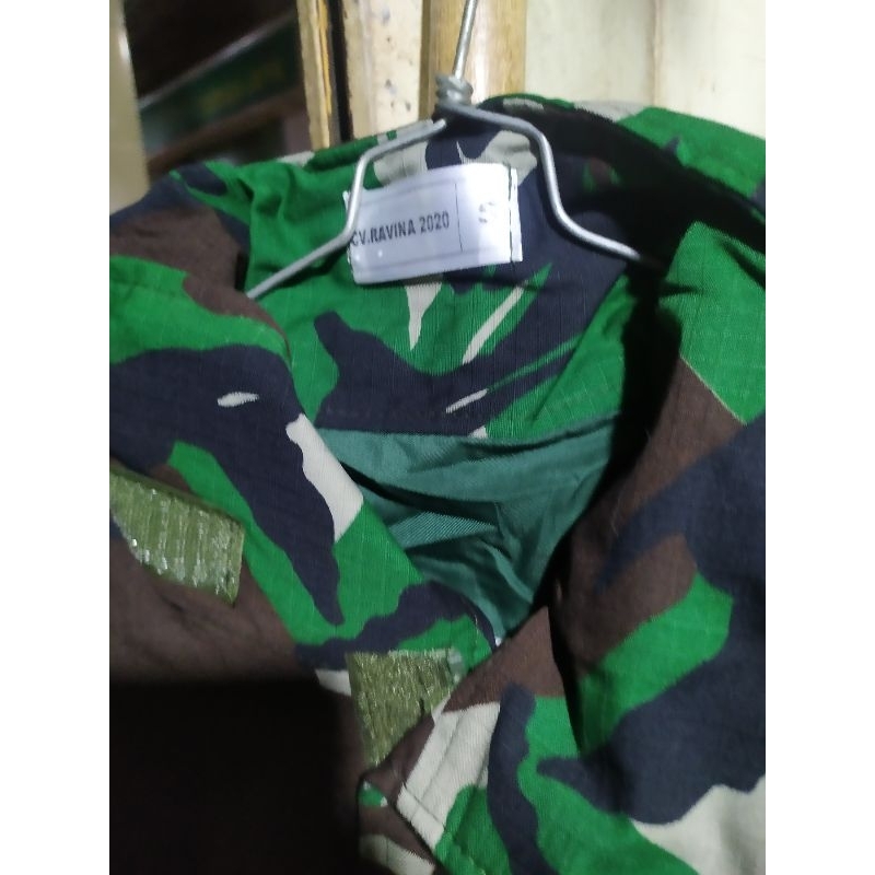 jaket malfinas TNI asli jatah