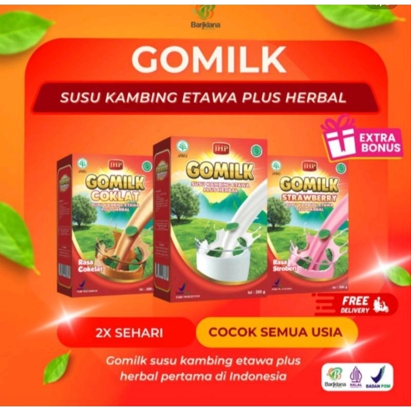 

gomilk 200g susu kambing etawa plus herbal superfood