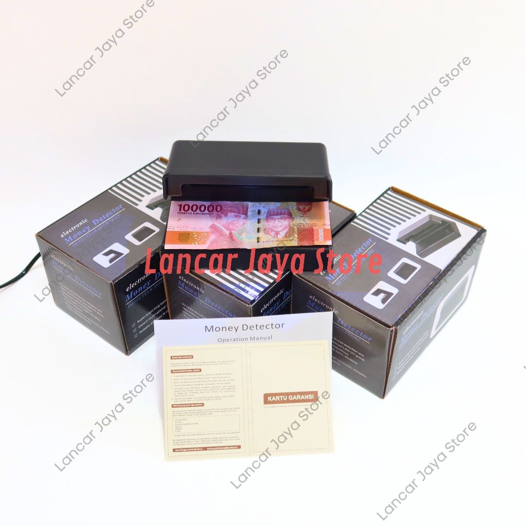 Money Detector Alat Deteksi Uang Palsu / Pendeteksi Uang Palsu