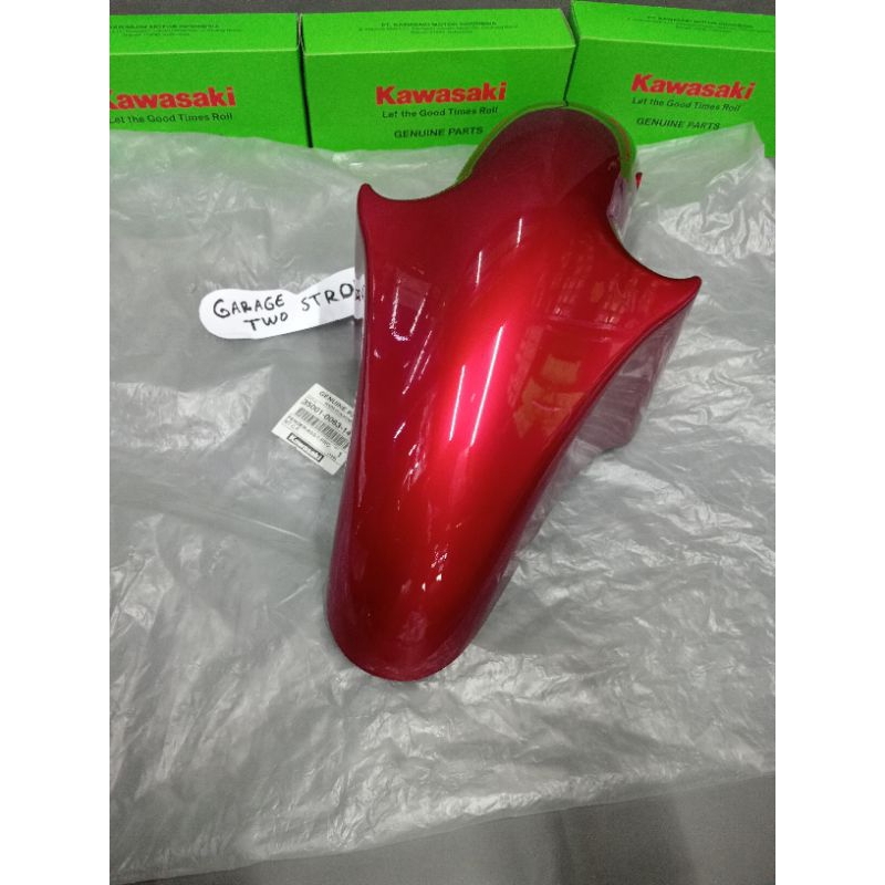 SPAKBOR DEPAN NINJA R NINJA SS NINJA KIS WARNA MERAH 35001-0063-14F ORIGINAL
