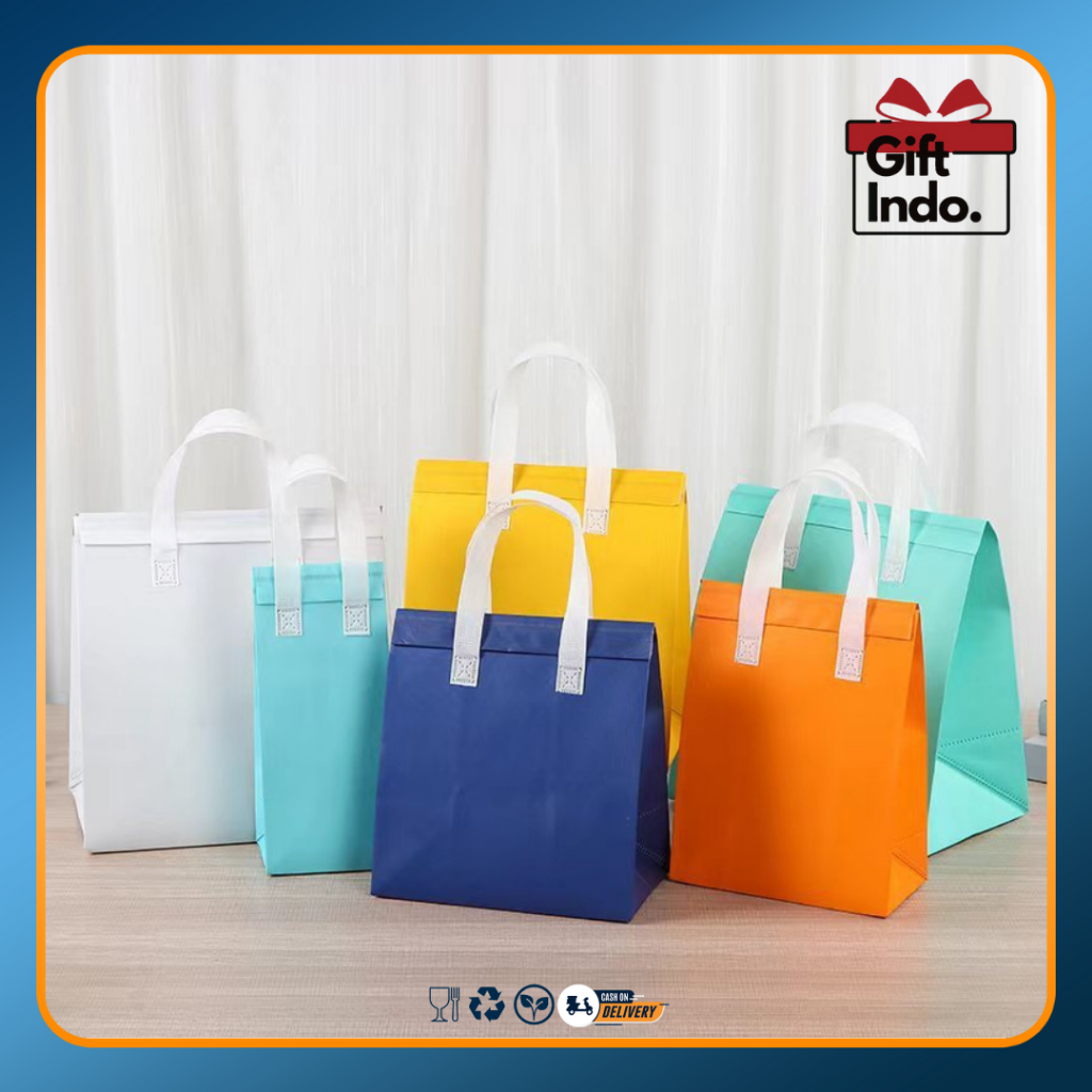 

Goodie Bag Motif / Tas Spunbond / Tote Bag Belanja / Tas Belanja Motif / Spunbond Bag / Tas Souvenir / Tas Bekal / Hampers / Tas Sembako Lucu | AS13 - AS17