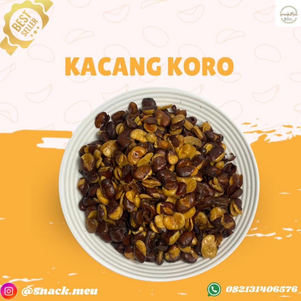 

500 GRAM KACANG KORO KULIT | KACANG ASIN GURIH