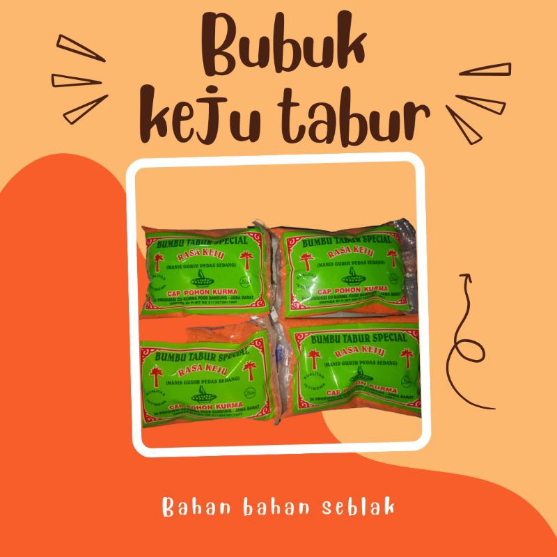 

bumbu keju kurma kemasan 50gr serbaguna,bumbu tabur