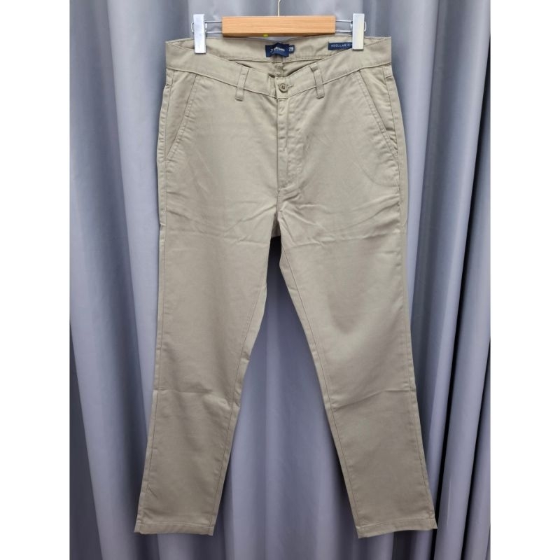 3SECOND Celana Panjang Pria Chinos Regular Original