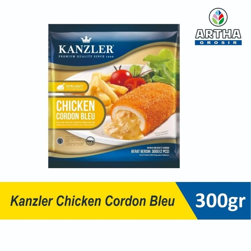 

Kanzler Chicken Cordon Bleu 300 gr