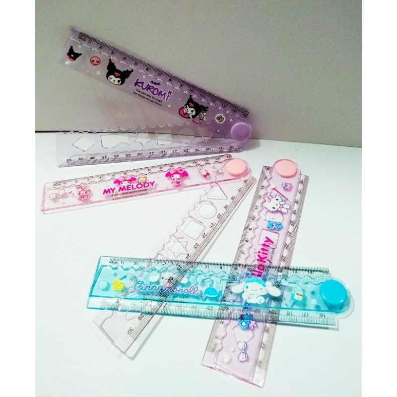 

SANRIO Folding Ruler (Penggaris Lipat)