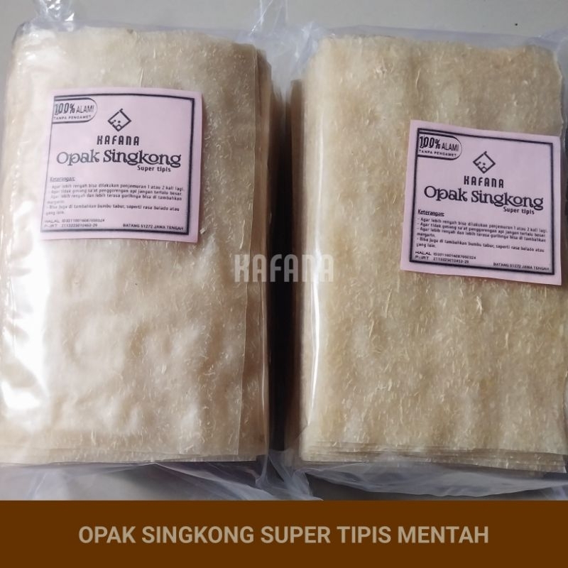 

Opak Singkong Super tipis 1/4 kg (250 gram)