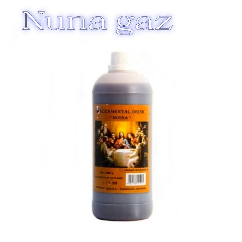 

Minuman Perjamuan Gereja Moona 1 Liter