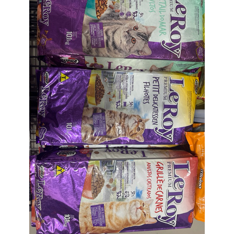 LeRoy Premium Catfood Makanan Kucing 10,1Kg
