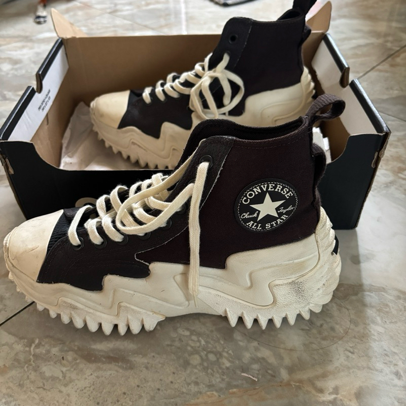 PRELOVED Converse Run Star Hike Motion Velvet Brown