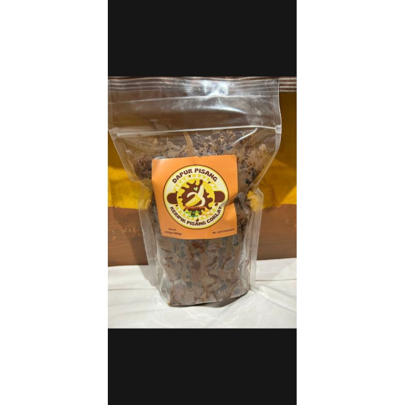 

kripik pisang coklat lumer