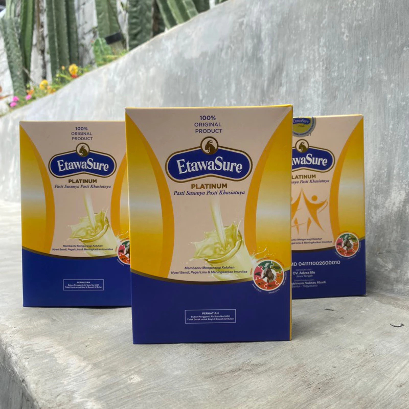 

Susu etawasure platinum - Susu kambing etawa atasi nyeri sendi , asam lambung, kesehatan tulang dan sendi
