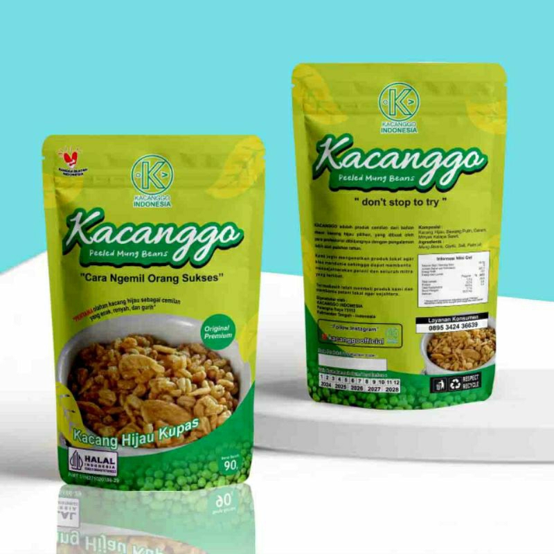 

KACANGGO KACANG HIJAU KUPAS GORENG ORIGINAL 90GRAM.
