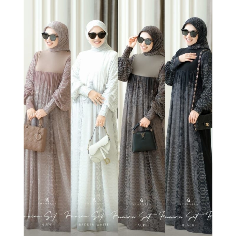 Humaira Set Print (Set Scarf) by Shararea