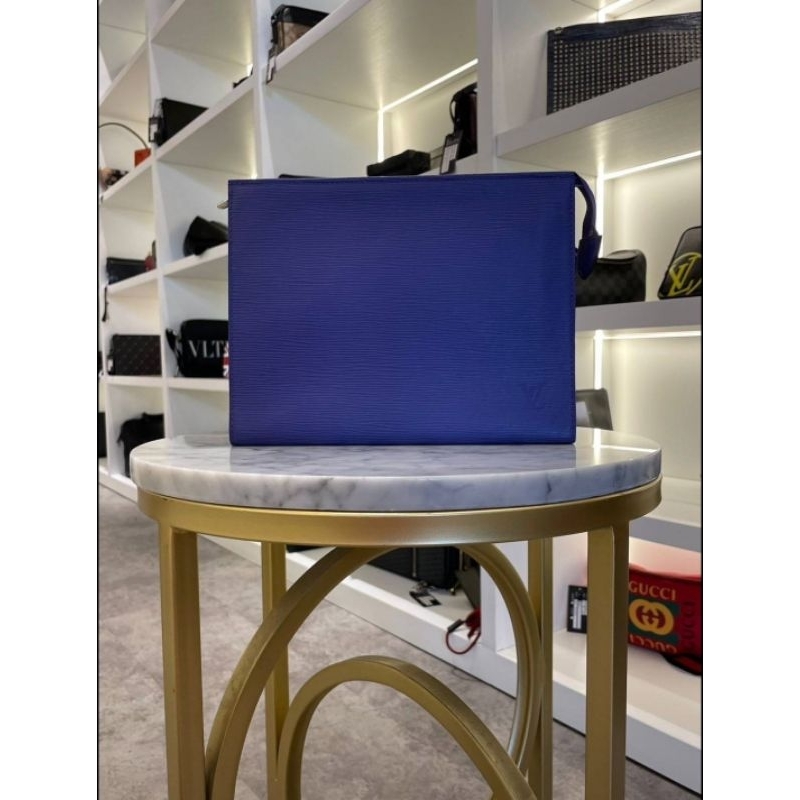 Louis Vuitton Epi Logo Clutch