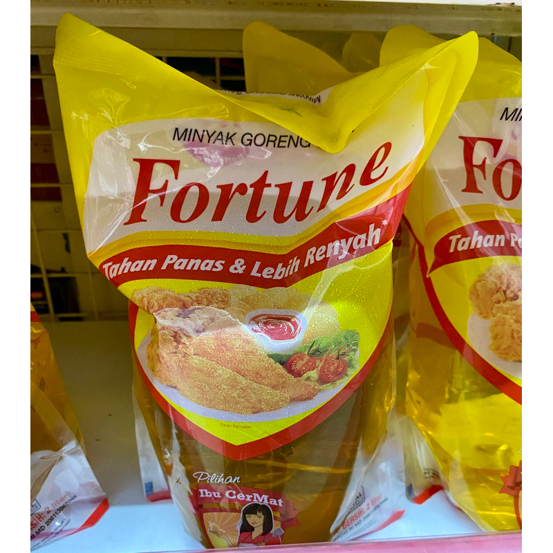 

fortune minyak goreng ukuran 2 liter