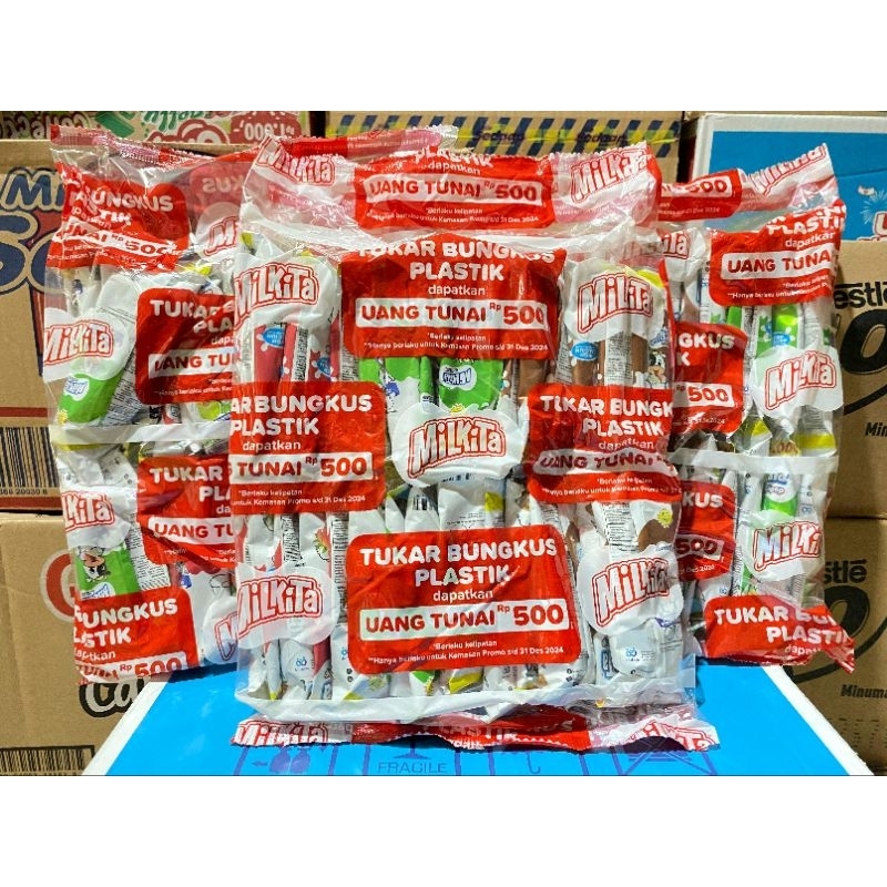 

PERMEN SUSU MILKITA 1 PAK 3 RENCENG [1 PAK ISI 30 PCS] HARGA ECER 1000